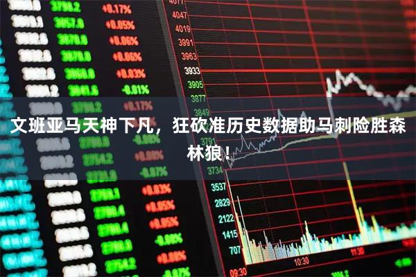 文班亚马天神下凡，狂砍准历史数据助马刺险胜森林狼！